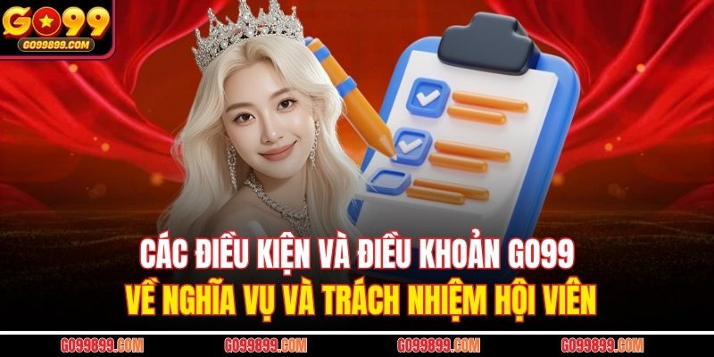 Các điều kiện và điều khoản GO99 về nghĩa vụ và trách nhiệm hội viên