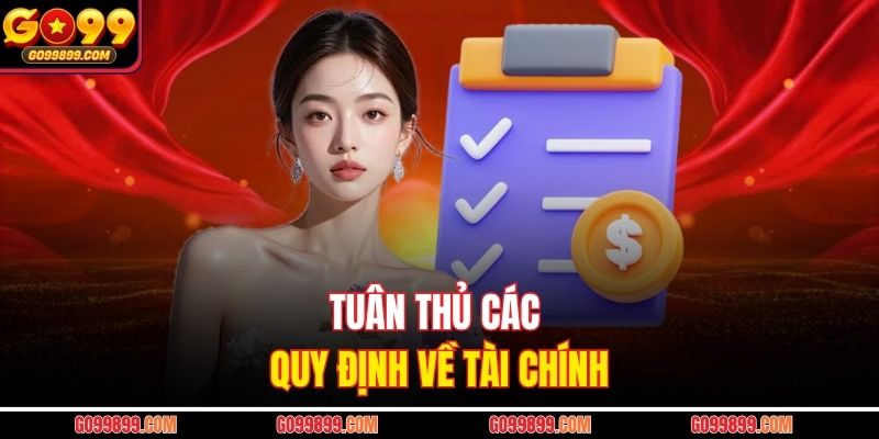 Tuân thủ các quy định về tài chính